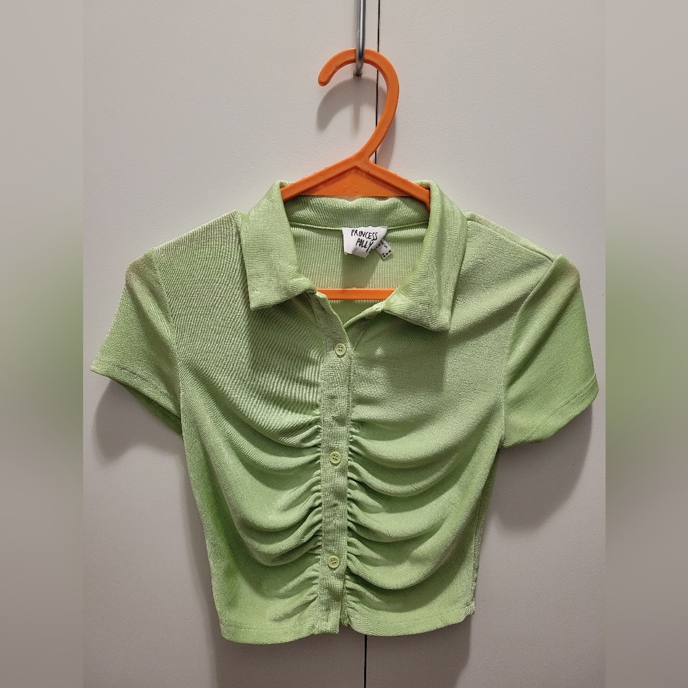 Princess Polly - Makena Top Green